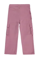 Girls' Trousers, Ages 6-9, Rose Pink - Pack
