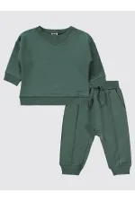 Ensemble bébé 0-24 mois kaki - Emballage