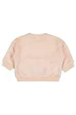 Bebek Sweatshirt 0-24 Ay Açık SütlüKahve - Paket