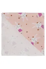 Couverture et lange pour bébé 0-24 mois rose poudré - Lot