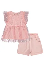 Girls' Team Set 2-5 Years Powder Pink - Pack