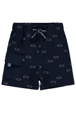 Bebek Şort 0-24 Ay Lacivert - Paket