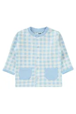 Ensemble pyjama bébé 0-24 mois bleu clair - Emballage