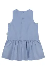 Combinaison et robe bébé 0-24 mois bleues - Ensemble