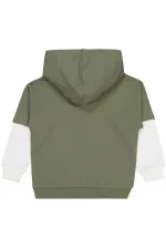 Erkek Çocuk Sweatshirt 6-9 Yaş Haki - Paket