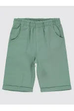 Erkek Çocuk Kapri 6-9 Yaş Soft Haki - Paket