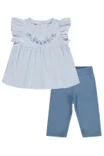Ensemble d'équipe pour filles 2-5 ans Bleu clair - Emballage
