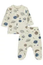 Baby Pajama Set 0-24 Months, Off-White - Package