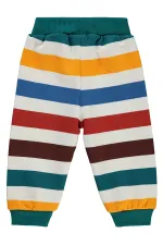 Baby Tracksuit Bottoms 0-24 Months Petrol Green - Pack