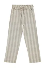 Erkek Çocuk Pantolon 6-9 Yaş Kahve - Paket