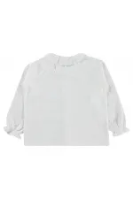 Girls' Shirt, Ages 6-9, Off-White - Package