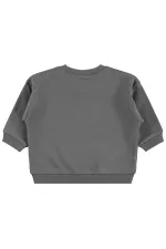 Bebek Sweatshirt 0-24 Ay Antrasit - Paket