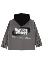 Boys' Shirt, Ages 6-9, Grey - Pack