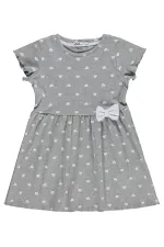 Kız Çocuk Jile ve Elbise 2-5 Yaş Karmelanj - Paket