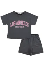 Girls' Team Set 2-5 Years Anthracite - Package Girls' Team Set 2-5 Years Anthracite - Package
