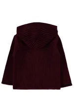 Erkek Çocuk Hırka 2-5 Yaş Bordo - Paket