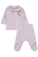 Ensemble pyjama bébé 0-24 mois blanc - Emballage Ensemble pyjama bébé 0-24 mois blanc - Emballage