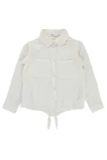Kız Çocuk Gömlek 10-13 Yaş Beyaz - Paket