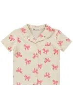 Ensemble pyjama fille, 2-5 ans, ivoire - Emballage