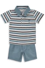 Coffret bébé 0-24 mois Indigo doux - Emballage Coffret bébé 0-24 mois Indigo doux - Emballage