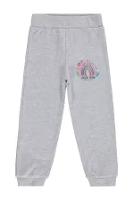 Girls' Sweatpants, Km 2-5 Years, Mixed Color - Pack