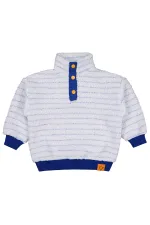 Erkek Çocuk Sweatshirt 2-5 Yaş Saks - Paket