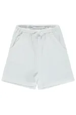 Kız Çocuk Şort 6-9 Yaş Kırık Beyaz - Paket