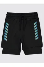 Boys Shorts 6-9 Years Black - Package