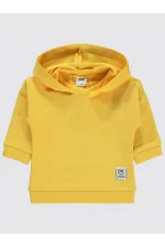 Bebek Sweatshirt 0-24 Ay Bal Sarısı - Paket