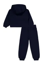 Girls Tracksuit Set 2-5 Years Old Dark Navy Blue - Package