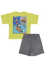 Boys' Team Set 2-5 Years Lemon Yellow - Pack Boys' Team Set 2-5 Years Lemon Yellow - Pack