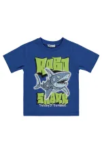 T-shirt garçon KM 2-5 ans bleu marine foncé - Lot