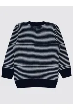 Gilet bleu marine pour fille de 2 à 5 ans - Emballage