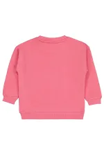 Sweat-shirt rose pour fille de 2 à 5 ans - Emballage