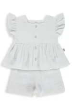 Ensemble bébé 6-18 mois, blanc cassé - Emballage Ensemble bébé 6-18 mois, blanc cassé - Emballage