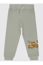 Bas de survêtement garçon 2-5 ans Gris doux - Lot