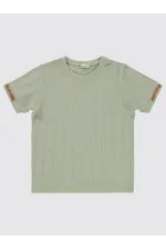 Boys' T-Shirt 10-13 Years Old Soft Gray - Package