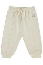Baby Sweatpants 0-24 Months Light Beige - Pack