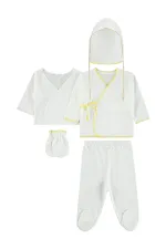 Ensemble de body bébé 0-24 mois jaune - Emballage