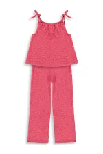 Kız Çocuk Takım 6-9 Yaş Nar - Paket