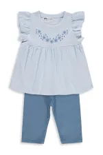 Ensemble d'équipe pour filles 2-5 ans Bleu clair - Emballage