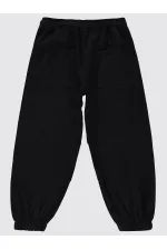 Boy's Trousers 10-13 Years Old Black - Pack