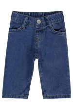 Pantalon en jean pour bébé 0-24 mois bleu clair - Lot