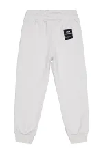 Bas de survêtement garçon 6-9 ans Gris clair - Lot