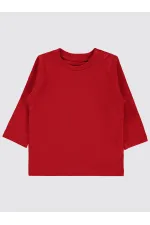 Sweat-shirt bébé rouge 0-24 mois - Lot
