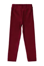 Leggings bordeaux pour filles de 6 à 9 ans - Emballage