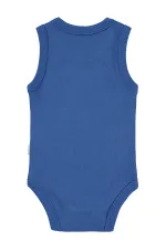 Bebek Çıtçıtlı Badi 0-24 Ay Lacivert - Paket