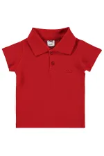 Baby T-shirt 0-24 Months Red - Pack