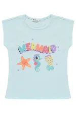 Ensemble pyjama fille, 10-13 ans, vert menthe clair - Emballage