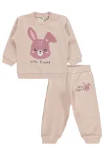 Bebek Takım 0-24 Ay Pudra - Paket